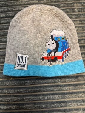 Thomas & Friends Thomas the Tank Engine Knit Beanie - Gray and Blue